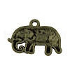 Tibetan Style Alloy Pendants TIBE-Q050-148AB-LF-2