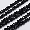 Natural Malaysia Jade Beads Strands X-G-A146-8mm-B10-1