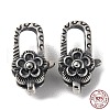 925 Thailand Sterling Silver Lobster Claw Clasps STER-D003-39AS-3