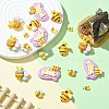 20Pcs 5 Styles Opaque Resin Decoden Cabochons CRES-YW0002-18-4
