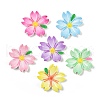 Opaque Resin Enamel Cabochons CRES-D308-10-2