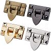 Zinc Alloy Bag Twist Lock Clasps FIND-CA0001-44-1
