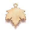 Autumn Theme Zinc Alloy Pendants ENAM-I023-06KCG-03-2