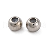 Rack Plating Round Brass Beads KK-Z070-25P-1