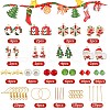 SUNNYCLUE Christmas Theme DIY Earring Making Kit DIY-SC0022-80-2