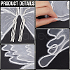 Polyester & Cotton Embroidery Sew On Clothing Patches PATC-WH20004-04B-02-6