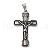 304 Stainless Steel Pendants STAS-Z045-02E-AS-1