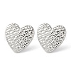 Non-Tarnish 304 Stainless Steel Stud Earrings EJEW-Z026-02P-1