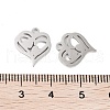 Non-Tarnish 316 Stainless Steel Charms STAS-C096-12B-P-3