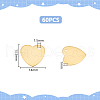 Unicraftale 60Pcs Ion Plating(IP) 201 Stainless Steel Charms STAS-UN0059-81G-3