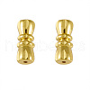 Brass Screw Clasps KK-TAC0003-05G-1
