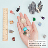 SUNNYCLUE Natural & Synthetic Mixed Gemstone Pendants G-SC0001-36-3