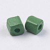 Cube Opaque Colours Glass Seed Beads SEED-R026-A12-2