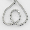 Non-magnetic Synthetic Hematite Beads Strands G-Q876-3mm-7-1