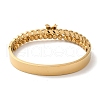 Stainless Steel 2 Lines Butterfly Hinged Bangles for Women BJEW-G719-21G-3