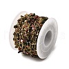 Handmade Natural Tourmaline Chip Beaded Chains CHC-F020-10G-02-3