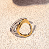 304 Stainless Steel Adjustable Cuff Rings RJEW-S626-01GP-D-1