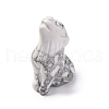 Natural Howlite Display Decorations DJEW-P019-A15-2