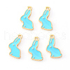 Alloy Enamel Pendants ENAM-S121-091E-2