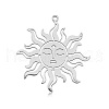 Non-Tarnish 201 Stainless Steel Pendants STAS-S105-LA724-1-1