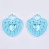 Transparent Acrylic Pendants TACR-T015-126-2