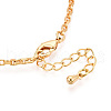 Brass Cable Chain Bracelets for Women BJEW-N032-08C-G-3