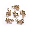 Tibetan Style Alloy Pendants TIBEP-A100603-G-LF-2