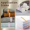 CREATCABIN 5Pcs 5 Colors Polyester Clothes Organizer Elastic Bands FIND-CN0001-67A-5