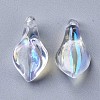 Transparent Glass Pendants GLAA-S054-007C-01-2