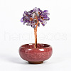 Natural Amethyst Chips Tree Display Decorations PW23051680057-1