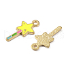Alloy Enamel Pendants ENAM-CJC0015-09A-LG-2