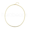 Brass Cardano Chain Necklaces NJEW-A042-01G-4