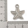 Non-Tarnish 304 Stainless Steel Pendants STAS-I307-559P-3