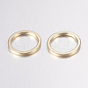 Brass Linking Rings KK-E718-01LG-1
