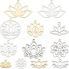 SUNNYCLUE 24Pcs 12 Style 201 Stainless Steel Pendants STAS-SC0003-54-1