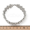 Brass Bracelets for Women BJEW-M104-02P-5