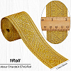 Gorgecraft 4.6~5 Yards Ethnic Style Polyester Jacquard Ribbon for Sewing Decoration OCOR-GF0003-96C-2