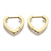 304 Stainless Steel Huggie Hoop Earrings STAS-R115-24G-1