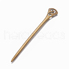 Tibetan Style Alloy Hair Stick Findings OHAR-WH0016-06B-2