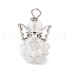 Glass Pendants PALLOY-MZ00665-10-1
