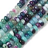 Natural Banded Agate Beads Strands G-F790-I01-01F-2