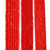 Opaque Solid Color Imitation Jade Glass Beads Strands EGLA-A044-P6mm-D22-2