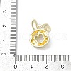 Alloy Enamel Pendants PALLOY-R151-38G-3