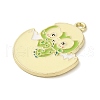 Alloy Enamel Pendants ENAM-C022-01C-G-2