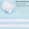 Plastic Paillette Beads PVC-Q085-6mm-L010-2
