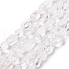 Natural Quartz Crystal Beads Strands G-I351-A08-01-1