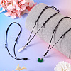 Eco-Friendly Korean Waxed Polyester Braided Adjustable Necklace Makings NJEW-TAC0015-04-6