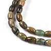 Natural Verdite Stone Beads Strands G-N346-02A-06-4