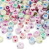 200Pcs Luminous Acrylic Beads MACR-YW0001-39-1