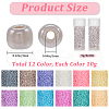 SUNNYCLUE Glass Seed Beads SEED-SC0001-51A-02-2